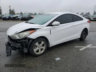 2013 Hyundai Elantra Coupe GS with VIN KMHDH6AE1DU013020, listed as a Copart auction lot 44244535 with 95,248 mi miles and Salvage Title. Bid and sale history available at carsss.com. Image 1.