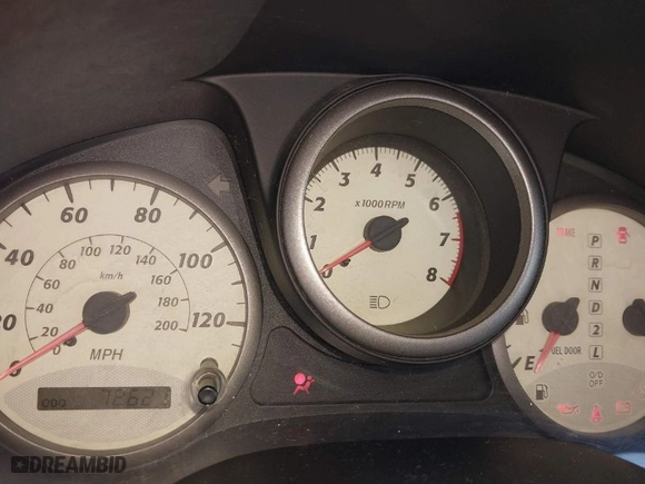 2003 Toyota RAV4 with VIN JTEGH20V430084080, listed as a IAAI auction lot 41469955 with 78,621 mi miles. Bid and sale history available at carsss.com. Image 7.