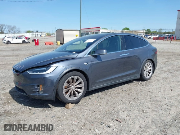2016 Tesla Model X 70D with VIN 5YJXCAE26GF027267, listed as a IAAI auction lot 41915898 with Not Provided miles and . Bid and sale history available at DreamBid. Image 18.
