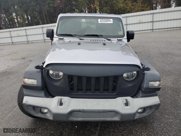 2018 Jeep Wrangler Unlimited Sport S with VIN 1C4HJXDN8JW223058, listed as a Copart auction lot 82550094 with 86,446 mi miles and Salvage Title. Bid and sale history available at carsss.com. Image 5.