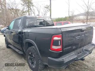 2019 Ram 1500 Rebel with VIN 1C6SRFLTXKN580782, listed as a IAAI auction lot 41498027 with 83,669 mi miles and . Bid and sale history available at DreamBid. Image 13.