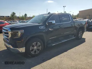 2020 GMC Sierra 1500 SLE z VIN 3GTU9BET9LG247426, wystawiony jako Copart lot #52218735 z przebiegiem 129 567 mil mil oraz Czysty tytuł • Clean title. Historia ofert i sprzedaży dostępna na DreamBid. Obrazek 1.