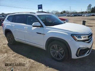 2021 Volkswagen Atlas SE with VIN 1V2PR2CA3MC562630, listed as a Copart auction lot 36489233 with 41,996 mi miles and Salvage title. Bid and sale history available at DreamBid. Image 4.