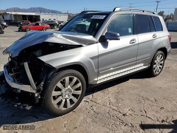 2011 Mercedes-Benz GLK-Class GLK 350 with VIN WDCGG5GB6BF567323, listed as a Copart auction lot 88493075 with 44,351 mi miles and Salvage Title. Bid and sale history available at carsss.com. Image 1.