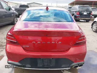 2023 Genesis G70 2.0T with VIN KMTG34TAXPU125013, listed as a IAAI auction lot 41286145 with 38,108 mi miles and . Bid and sale history available at DreamBid. Image 16.