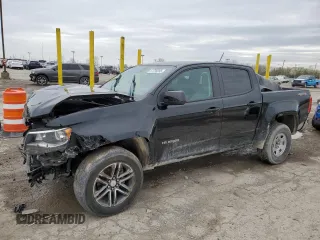 2020 Chevrolet Colorado 4WD Work Truck z VIN 1GCGTBEN1L1132804, wystawiony jako Copart lot #51736285 z przebiegiem 60 051 mil mil oraz Szkoda całkowita • Salvage title. Historia ofert i sprzedaży dostępna na DreamBid. Obrazek 1.