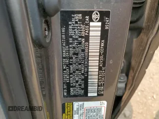 2004 Toyota Camry LE with VIN 4T1BE32K04U896630, listed as a Copart auction lot 58720355 with 177,820 mi miles and Salvage title. Bid and sale history available at DreamBid. Image 12.