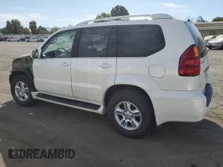 2004 Lexus GX 470 with VIN JTJBT20X340067025, listed as a Copart auction lot 74555384 with 95,321 mi miles and Salvage Title. Bid and sale history available at carsss.com. Image 2.