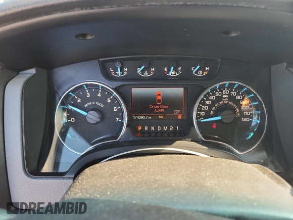 2011 Ford F-150 XL with VIN 1FTFX1EF2BFD36502, listed as a Copart auction lot 60260345 with 174,390 mi miles and Salvage title. Bid and sale history available at DreamBid. Image 9.