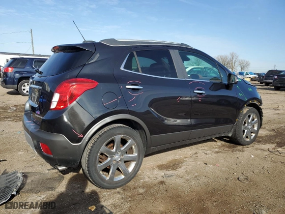 2016 Buick Encore Leather with VIN KL4CJCSB1GB587571, listed as a Copart auction lot 43943875 with 149,424 mi miles and Salvage Title. Bid and sale history available at carsss.com. Image 3.