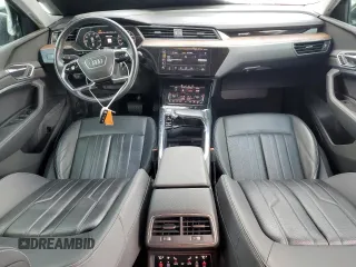 2019 Audi e-tron Premium Plus z VIN WA1LAAGE8KB024694, wystawiony jako Copart lot #54429195 z przebiegiem 46 534 mil mil oraz Szkoda całkowita • Salvage title. Historia ofert i sprzedaży dostępna na DreamBid. Obrazek 8.