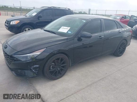 2022 Hyundai Elantra SE with VIN 5NPLL4AG4NH053284, listed as a IAAI auction lot 41964944 with 35,452 mi miles and . Bid and sale history available at DreamBid. Image 19.