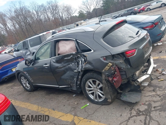 2013 Infiniti FX with VIN JN8CS1MU8DM141556, listed as a IAAI auction lot 41536047 with 96,016 mi miles and . Bid and sale history available at DreamBid. Image 14.