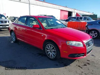 2008 Audi A4 2.0T with VIN WAUAF78E58A161149, listed as a IAAI auction lot 41706906 with 156,371 mi miles. Bid and sale history available at carsss.com. Image 1.