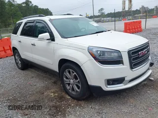 2014 GMC Acadia SLT with VIN 1GKKRRKDXEJ281703, listed as a IAAI auction lot 41945533 with 1 mi miles. Bid and sale history available at carsss.com. Image 1.