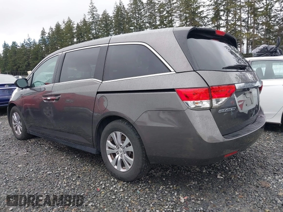 2017 Honda Odyssey SE with VIN 5FNRL5H34HB009081, listed as a IAAI auction lot 41701429 with 72,131 mi miles and . Bid and sale history available at carsss.com. Image 3.