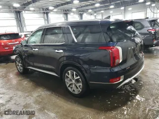 2022 Hyundai Palisade SEL with VIN KM8R4DHE9NU439728, listed as a Copart auction lot 45200455 with 39,083 mi miles and Salvage Title. Bid and sale history available at carsss.com. Image 2.