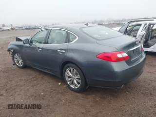 2012 Infiniti M37 with VIN JN1BY1AP8CM331234, listed as a IAAI auction lot 41524316 with 74,052 mi miles. Bid and sale history available at carsss.com. Image 3.