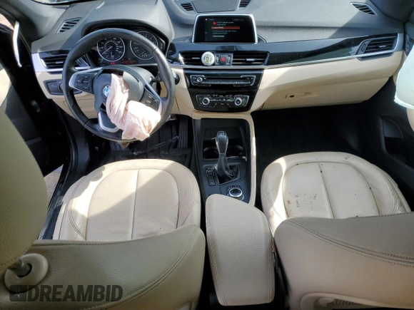 2018 BMW X1 xDrive28i with VIN WBXHT3C31J5K25021, listed as a Copart auction lot 48779555 with 71,741 mi miles and Salvage Title. Bid and sale history available at carsss.com. Image 8.