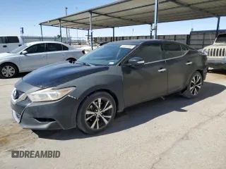 2017 Nissan Maxima SV with VIN 1N4AA6AP5HC416965, listed as a Copart auction lot 54491895 with 161,325 mi miles and Salvage title. Bid and sale history available at DreamBid. Image 1.