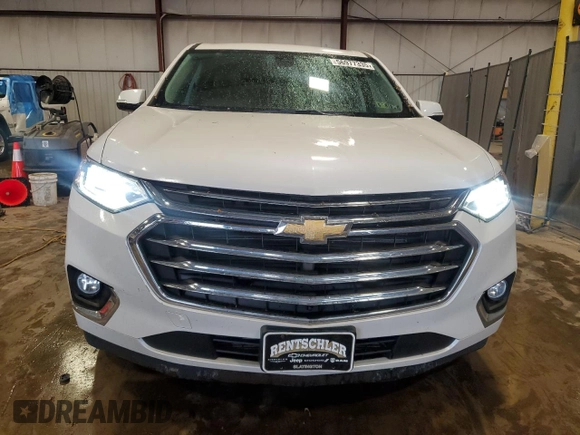 2018 Chevrolet Traverse High Country z VIN 1GNEVKKW4JJ188433, wystawiony jako Copart lot #56977335 z przebiegiem 87 038 mil mil oraz Szkoda całkowita • Salvage title. Historia ofert i sprzedaży dostępna na DreamBid. Obrazek 5.