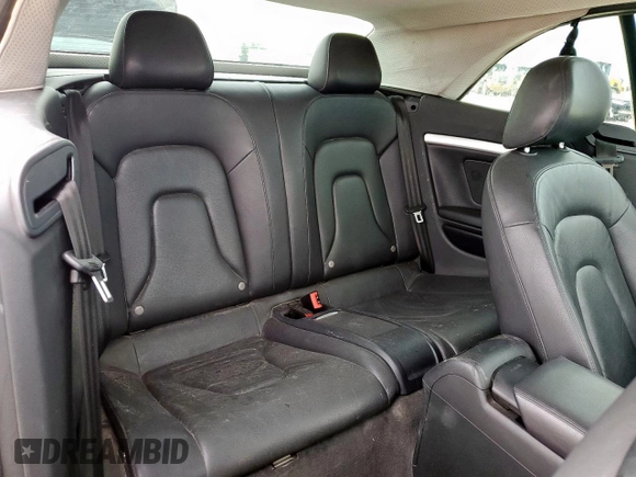 2012 Audi A5 Premium with VIN WAUCFAFH3CN009049, listed as a Copart auction lot 60426355 with 65,272 mi miles and Clean title. Bid and sale history available at DreamBid. Image 10.