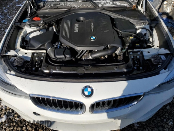2017 BMW 3 Series 340i xDrive with VIN WBA8Y3C55HG450666, listed as a Copart auction lot 43716463 with 69,953 mi miles and . Bid and sale history available at carsss.com. Image 11.