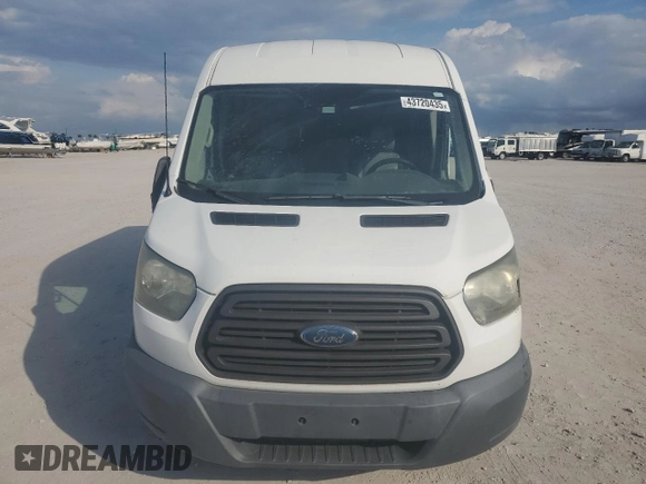 2015 Ford Transit with VIN 1FTNE1CM1FKA93295, listed as a Copart auction lot 43720435 with 72,921 mi miles and Salvage Title. Bid and sale history available at DreamBid. Image 5.