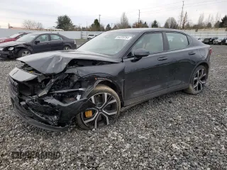 2022 Polestar 2 with VIN LPSED3KA6NL059327, listed as a Copart auction lot 84229764 with 18,172 mi miles and Salvage Title. Bid and sale history available at carsss.com. Image 1.