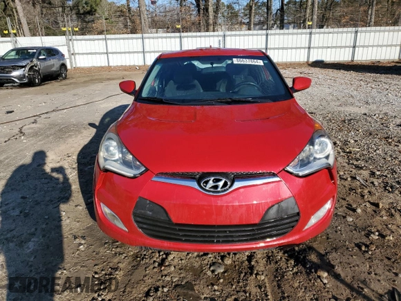 2017 Hyundai Veloster with VIN KMHTC6AD2HU322311, listed as a Copart auction lot 86637864 with 127,604 mi miles and Salvage Title. Bid and sale history available at carsss.com. Image 5.