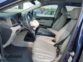 2020 Honda Odyssey Touring with VIN 5FNRL6H85LB003302, listed as a Copart auction lot 72709924 with 58,228 mi miles and Salvage Title. Bid and sale history available at DreamBid. Image 7.