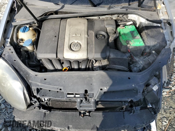 2006 Volkswagen Jetta 2.5L with VIN 3VWSF71K66M634299, listed as a Copart auction lot 42383235 with 168,421 mi miles and Salvage title. Bid and sale history available at DreamBid. Image 12.