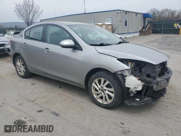 2013 Mazda 3 i Touring with VIN JM1BL1VP3D1826157, listed as a Copart auction lot 54375695 with 107,871 mi miles and Salvage Title. Bid and sale history available at DreamBid. Image 4.