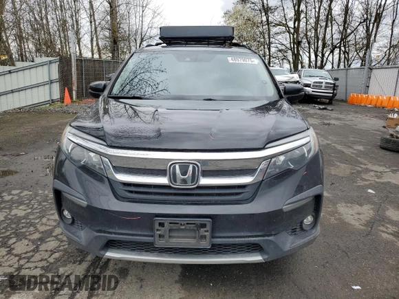 2019 Honda Pilot EX-L with VIN 5FNYF5H57KB020071, listed as a Copart auction lot 48979075 with 106,746 mi miles and Salvage Title. Bid and sale history available at DreamBid. Image 5.