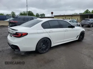 2019 BMW 5 Series 540i xDrive with VIN WBAJE7C58KWW37088, listed as a Copart auction lot 57759905 with 64,621 mi miles and Salvage title. Bid and sale history available at DreamBid. Image 3.