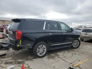 2023 GMC Yukon SLT with VIN 1GKS2BKD1PR210325, listed as a Copart auction lot 86252864 with 20,916 mi miles and Salvage Title. Bid and sale history available at carsss.com. Image 3.