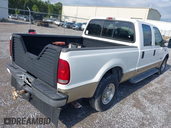2001 Ford F-250 XL with VIN 1FTNW20F01EC73500, listed as a IAAI auction lot 42651399 with 318,794 mi miles and . Bid and sale history available at DreamBid. Image 4.