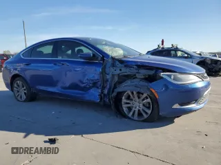 2016 Chrysler 200 Limited with VIN 1C3CCCAB5GN112574, listed as a Copart auction lot 82150604 with 134,706 mi miles and Salvage Title. Bid and sale history available at carsss.com. Image 4.