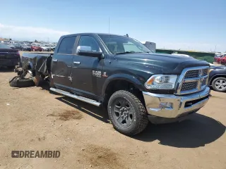 2015 Ram 2500 Laramie with VIN 3C6UR5KL5FG580725, listed as a Copart auction lot 61797534 with 214,156 mi miles and Salvage title. Bid and sale history available at DreamBid. Image 4.