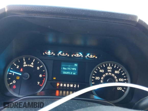 2016 Ford F-150 XLT with VIN 1FTEW1EF6GFC60143, listed as a Copart auction lot 46426815 with 186,891 mi miles and Salvage Title. Bid and sale history available at carsss.com. Image 9.