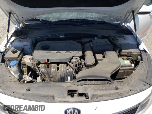 2017 Kia Optima LX with VIN 5XXGT4L30HG166368, listed as a Copart auction lot 61812185 with 115,609 mi miles and Salvage title. Bid and sale history available at DreamBid. Image 11.