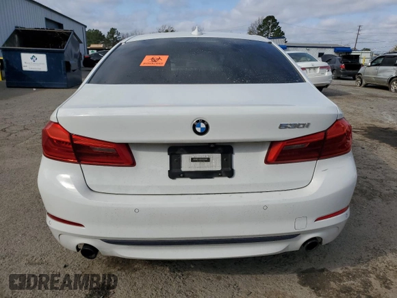 2019 BMW 5 Series 530i with VIN WBAJA5C58KWA57892, listed as a Copart auction lot 48754435 with 74,991 mi miles and Salvage Title. Bid and sale history available at DreamBid. Image 6.