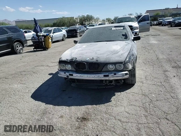 2002 BMW 5 Series 530i with VIN WBADT53402CE93829, listed as a Copart auction lot 71823294 with 0 mi miles and Salvage Title. Bid and sale history available at carsss.com. Image 11.