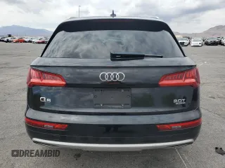 2018 Audi Q5 Premium with VIN WA1ANAFY9J2105578, listed as a Copart auction lot 55483725 with 82,141 mi miles and Salvage title. Bid and sale history available at DreamBid. Image 6.