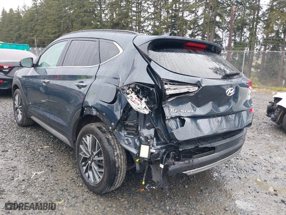 2021 Hyundai Tucson Sport with VIN KM8J3CAL0MU287789, listed as a IAAI auction lot 41848291 with 39,457 mi miles. Bid and sale history available at carsss.com. Image 6.