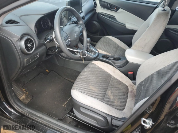 2022 Hyundai Kona SE with VIN KM8K22AB9NU820068, listed as a Copart auction lot 42543855 with 86,003 mi miles and Salvage Title. Bid and sale history available at carsss.com. Image 7.