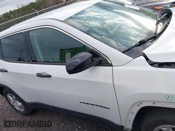 2022 Jeep Compass Sport z VIN 3C4NJCAB4NT121306, wystawiony jako IAAI lot #41763183 z przebiegiem 20 589 mil mil oraz . Historia ofert i sprzedaży dostępna na DreamBid. Obrazek 14.