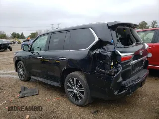 2019 Lexus LX with VIN JTJHY7AX9K4287704, listed as a Copart auction lot 47335283 with 58,890 mi miles. Bid and sale history available at carsss.com. Image 2.