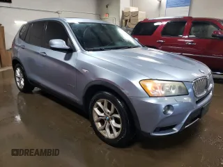 2011 BMW X3 35i with VIN 5UXWX7C56BL732901, listed as a Copart auction lot 47145705 with 160,516 mi miles and Clean Title. Bid and sale history available at DreamBid. Image 4.