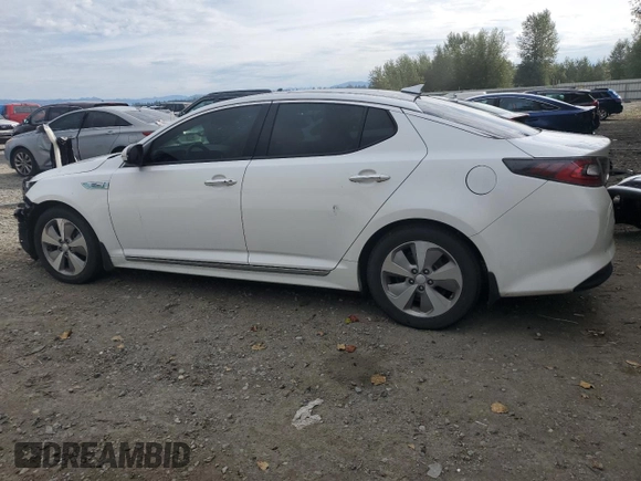 2016 Kia Optima Hybrid EX with VIN KNAGN4AD3G5093163, listed as a Copart auction lot 66042574 with 51,138 mi miles and Salvage Title. Bid and sale history available at carsss.com. Image 2.